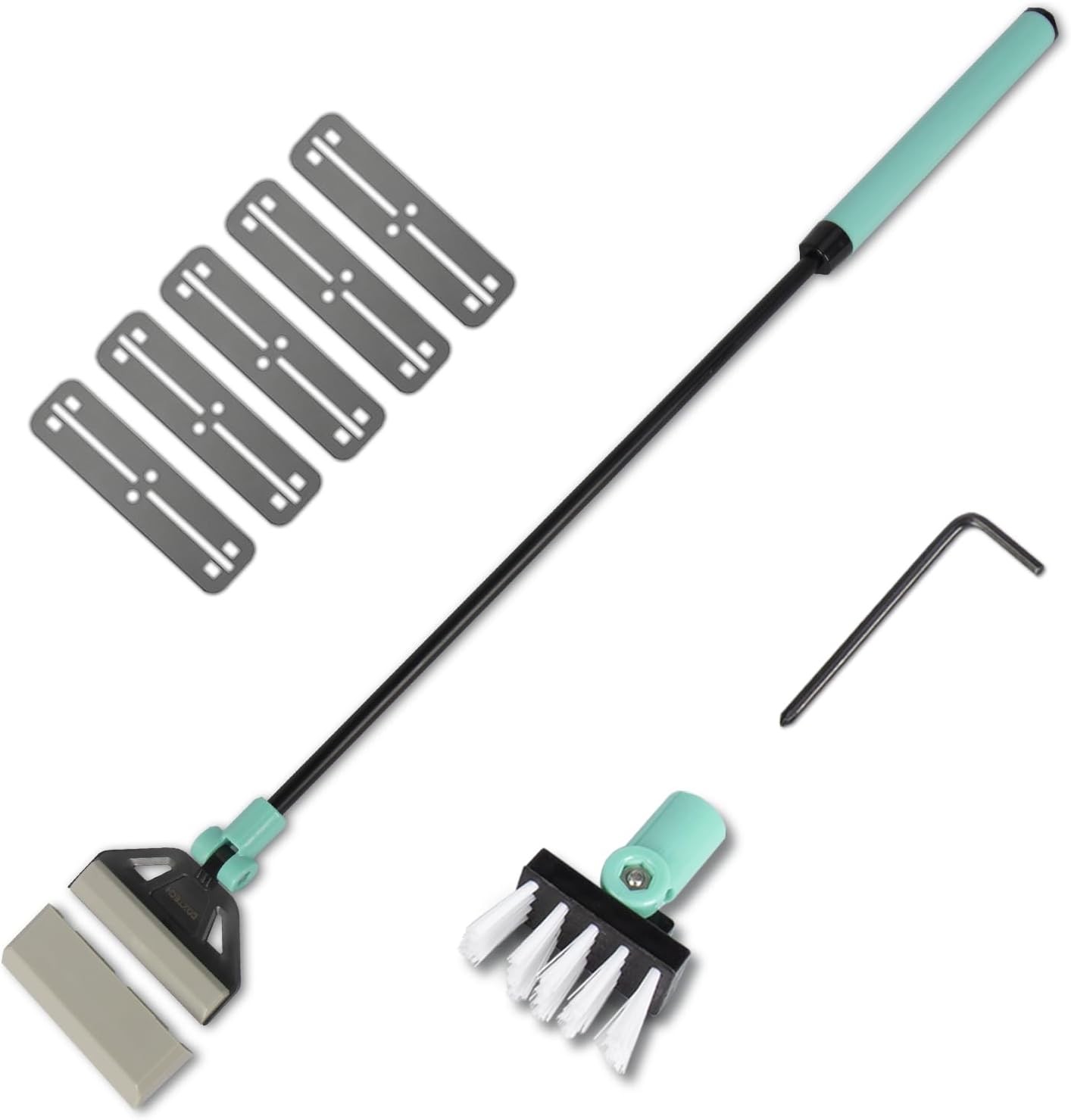 19.7 Inch Stainless Steel Aquarium Algae Scraper Tool