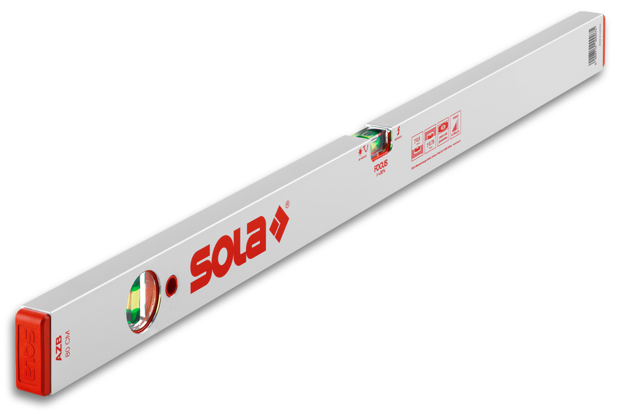 Sola Aluminum Spirit Level AZB / 20 - 70 cm
