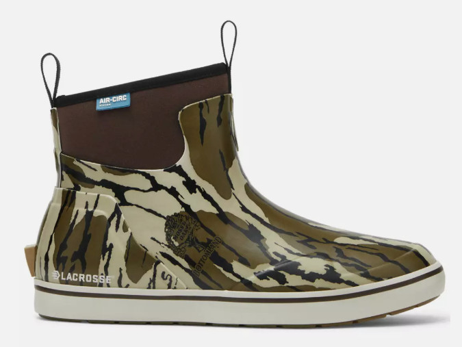 Lacrosse Alpha Deck Boot Mossy Oak Orginal Bottomland 6" 621208 All Sizes