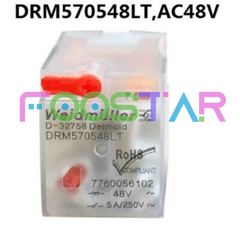 2 PCS NEW FOR DRM570548LT 48VAC 7760056102 Small relay