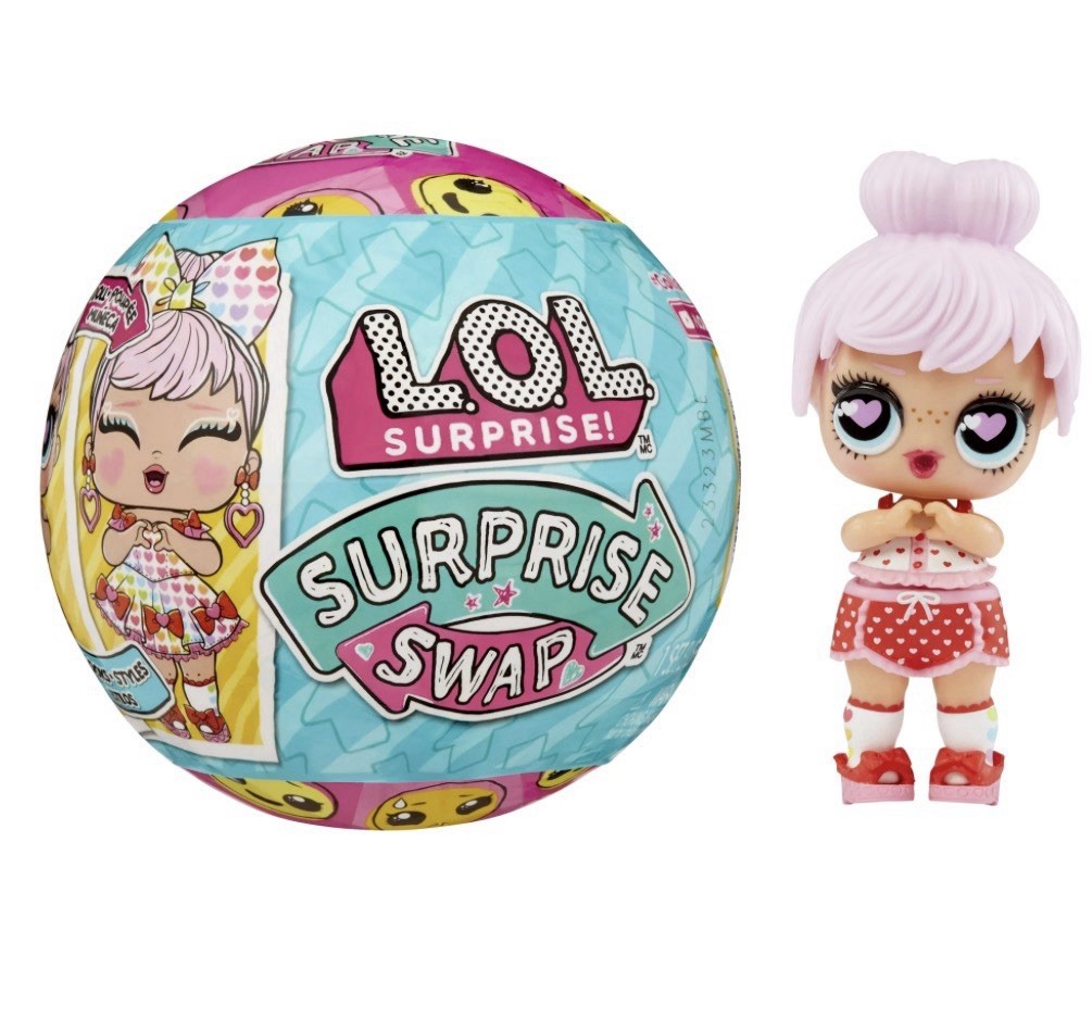 NEW Sealed LOL Doll Suprise Swap N' Style My Look Toy Ball 1 Doll, 2 Looks