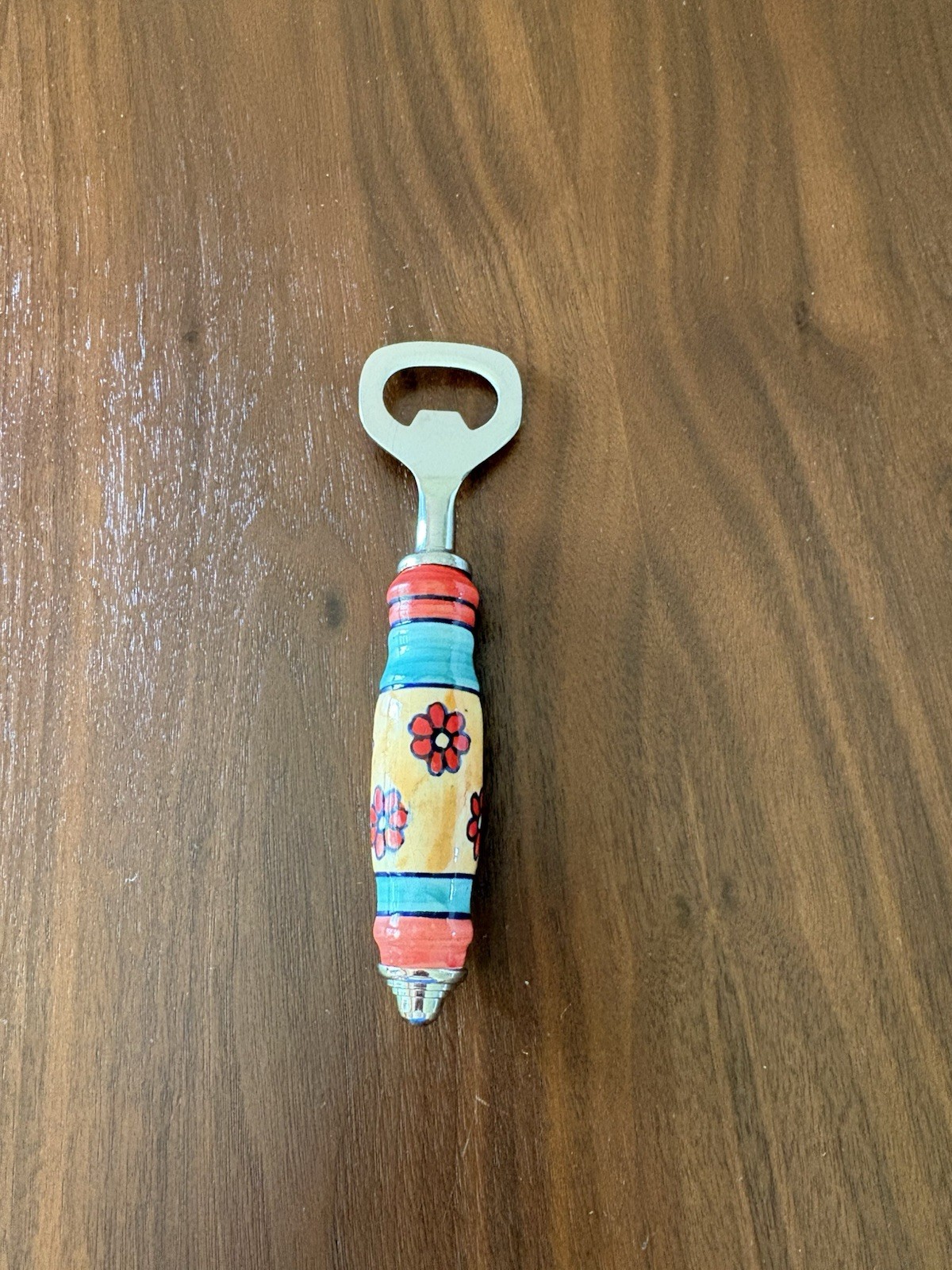 Polish pottery bottle opener
