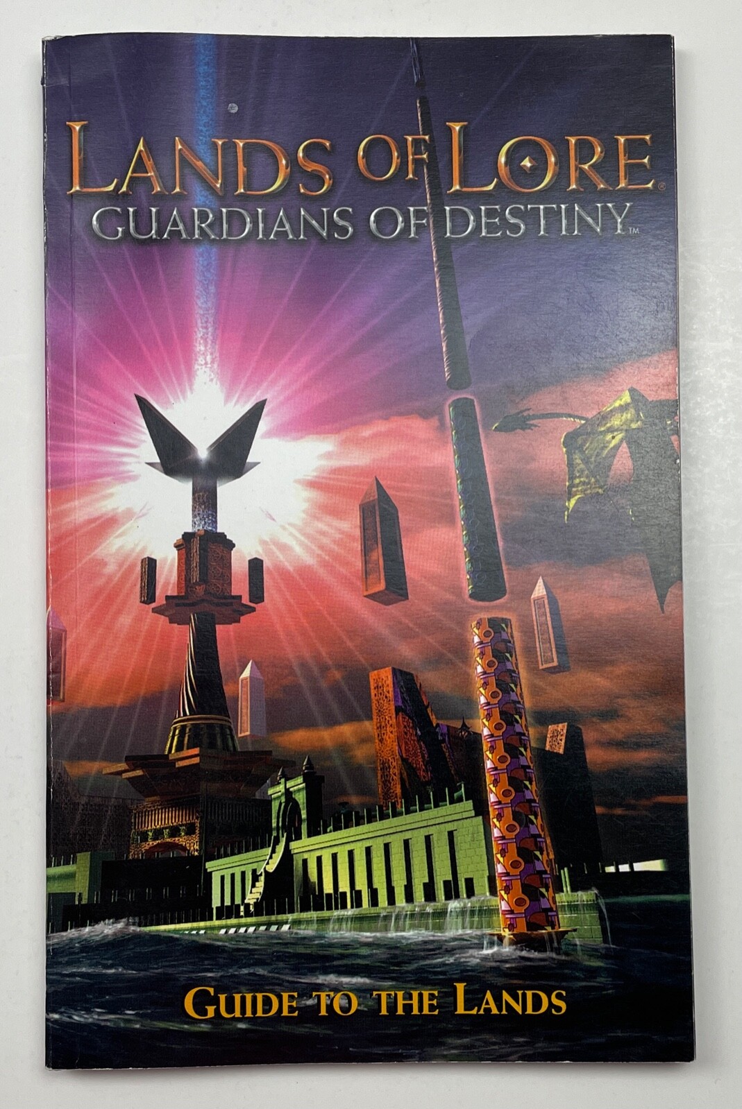 Lands Of Lore Guardians Of Destiny Guide To The Lands Manual Only c1997 PB