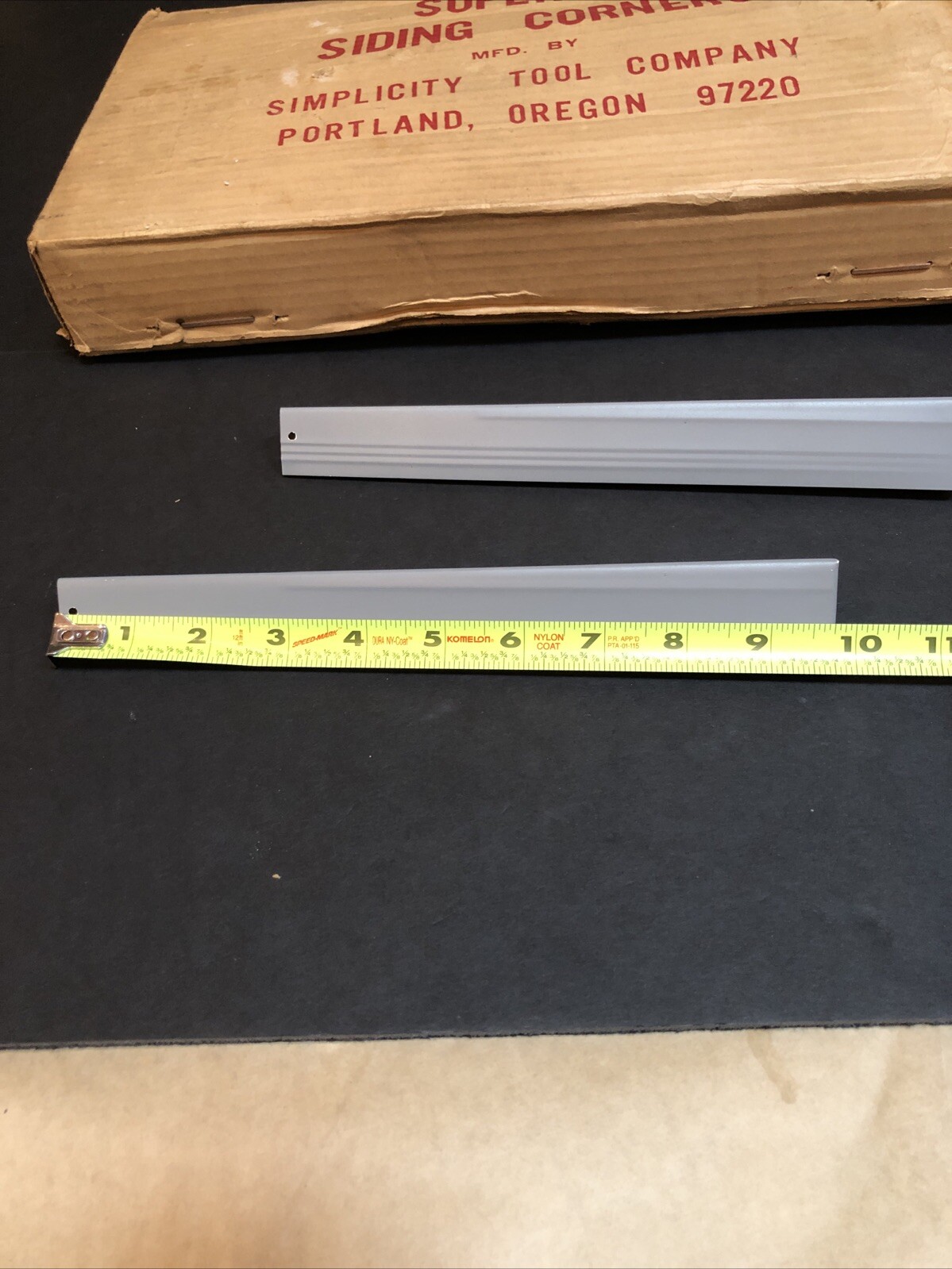 100 - Simplicity Tool Siding corners. NEW OLD STOCK