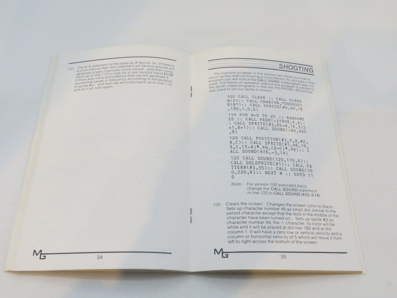 SMART PROGRAMMING GUIDE FOR SPRITES 1983 computer book