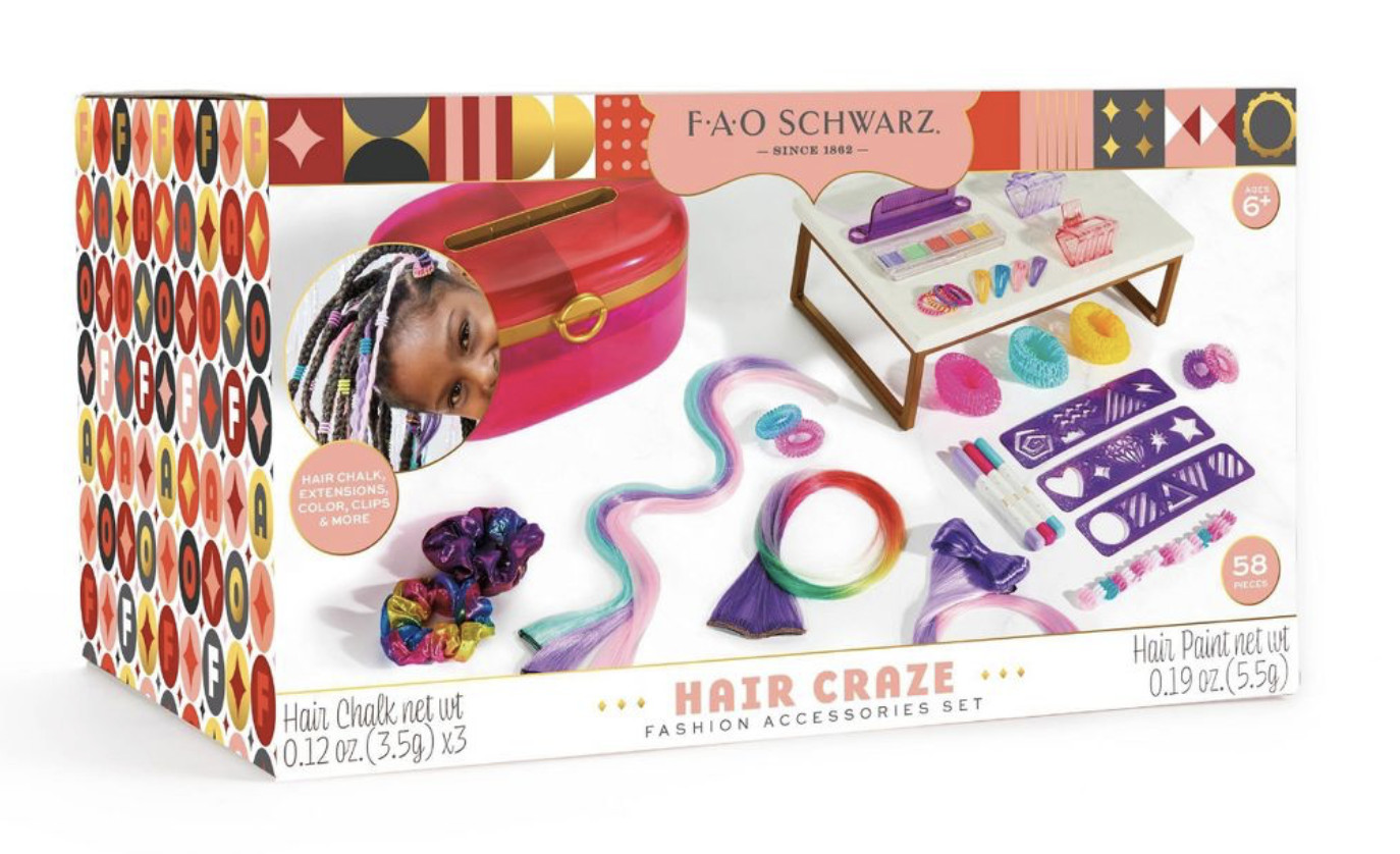 FAO Schwarz Ultimate Hair Craze Set New