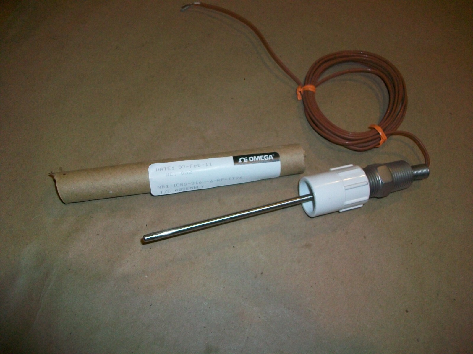 Omega Replacement Thermocouple NB1-ICSS-316U-6-RP-TT96   NEW