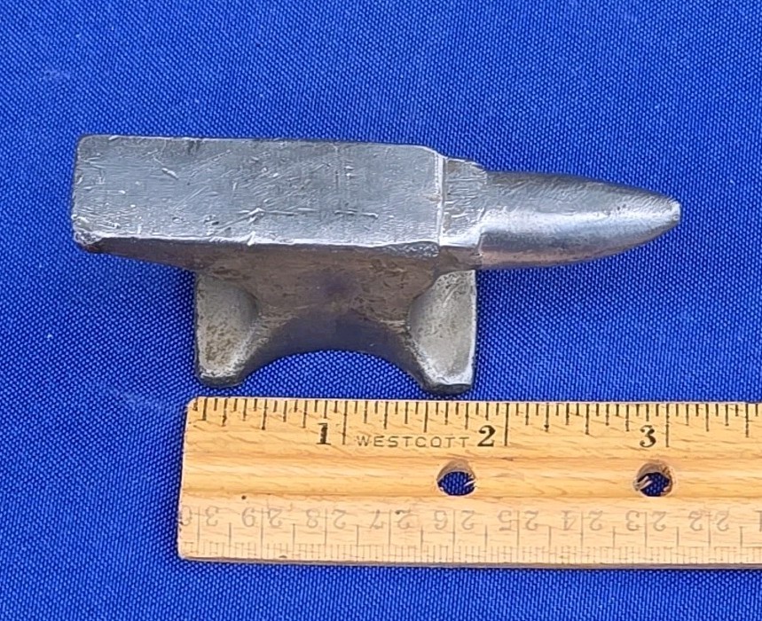 Vintage Jewelers Machinists Miniature Anvil Tool 12 oz WWII