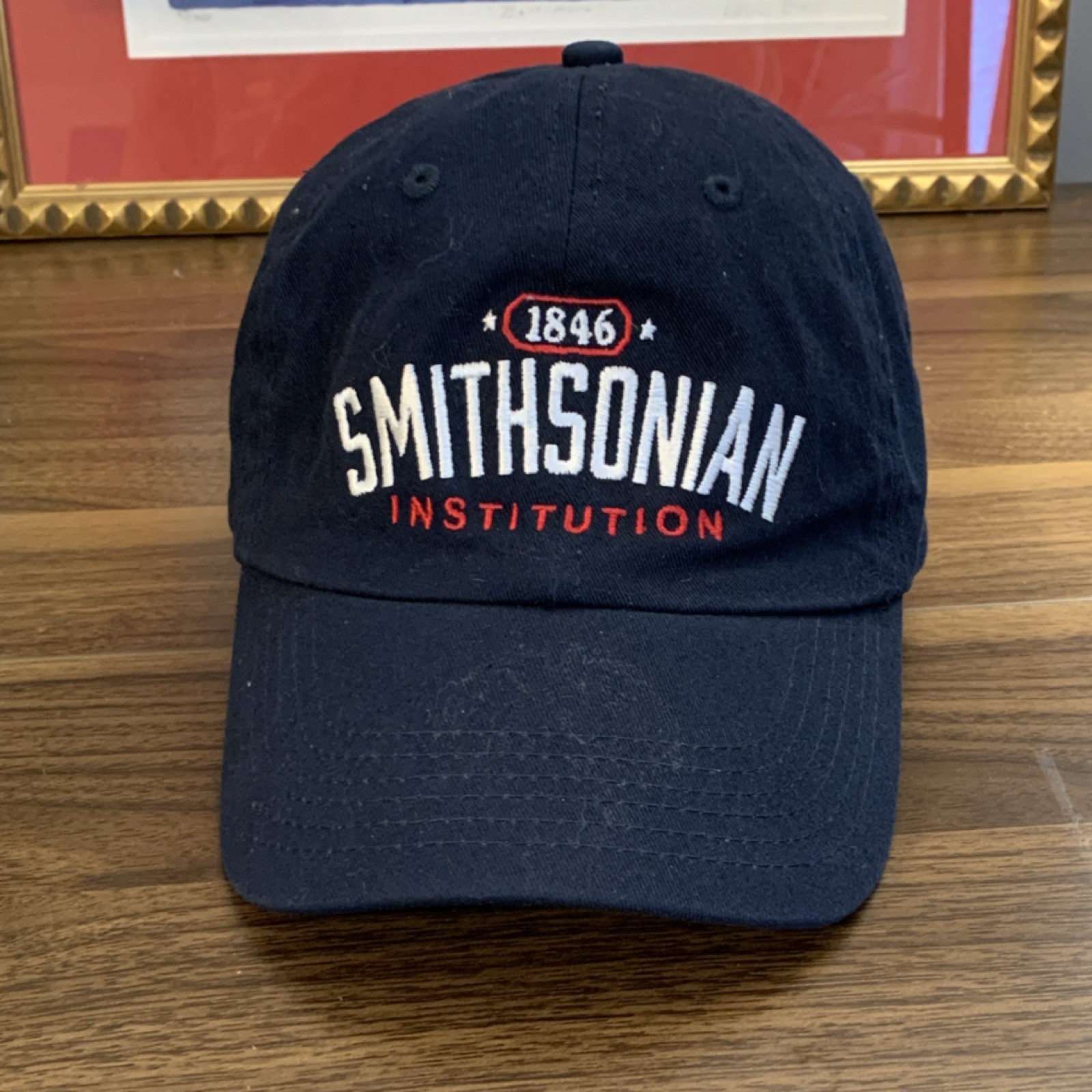 Smithsonian Institution 1846 Navy Blue Baseball Cap