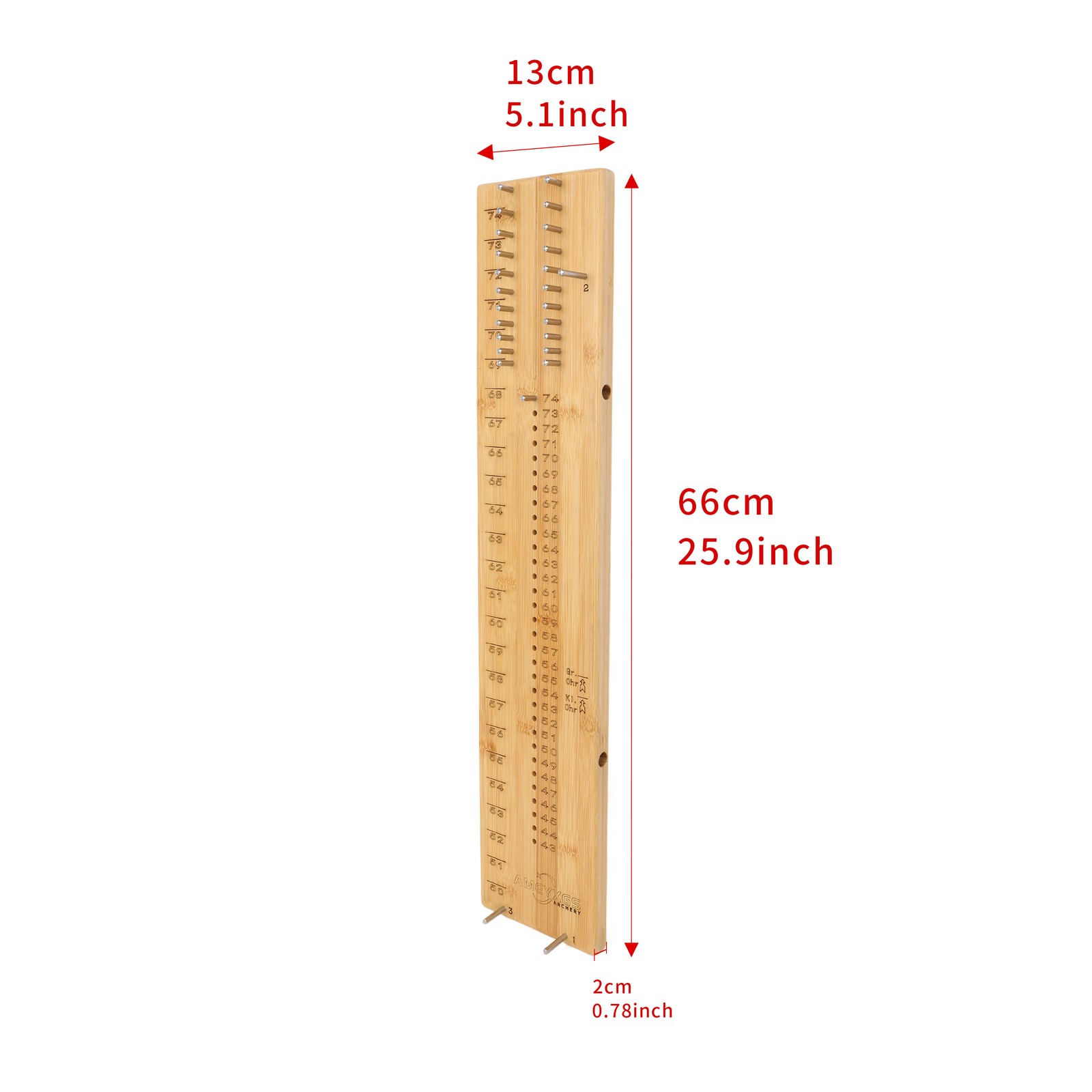 Solid Wood Bowstring Weaving Board Archery Tool Accessories