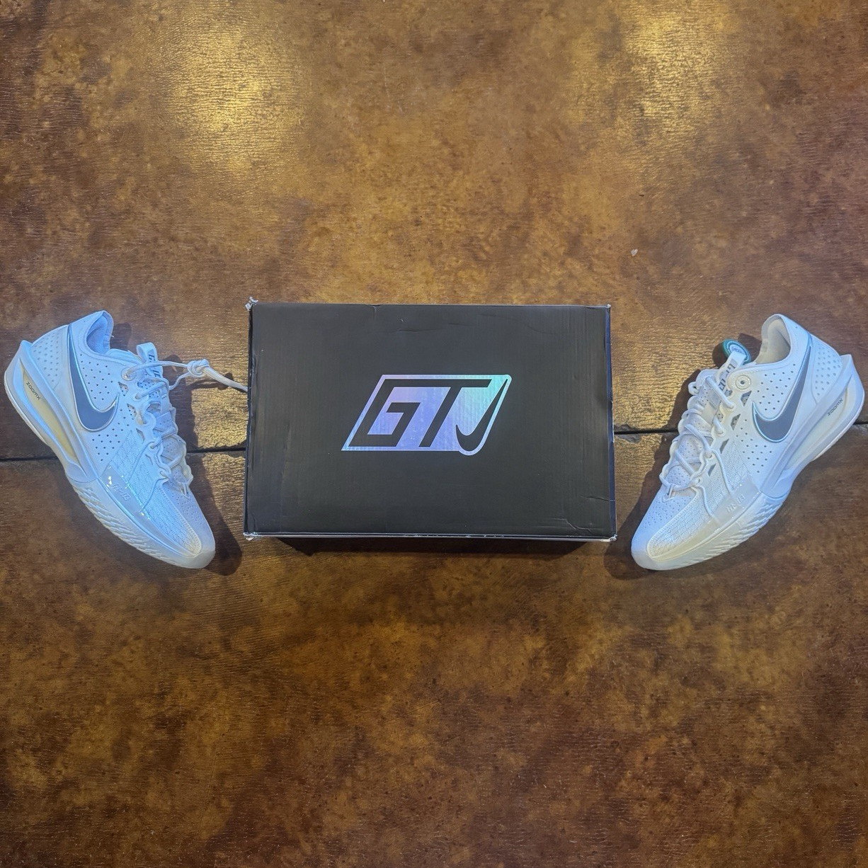 Nike Zoom GT Cut 3 EP All White Brand New With box Size 13