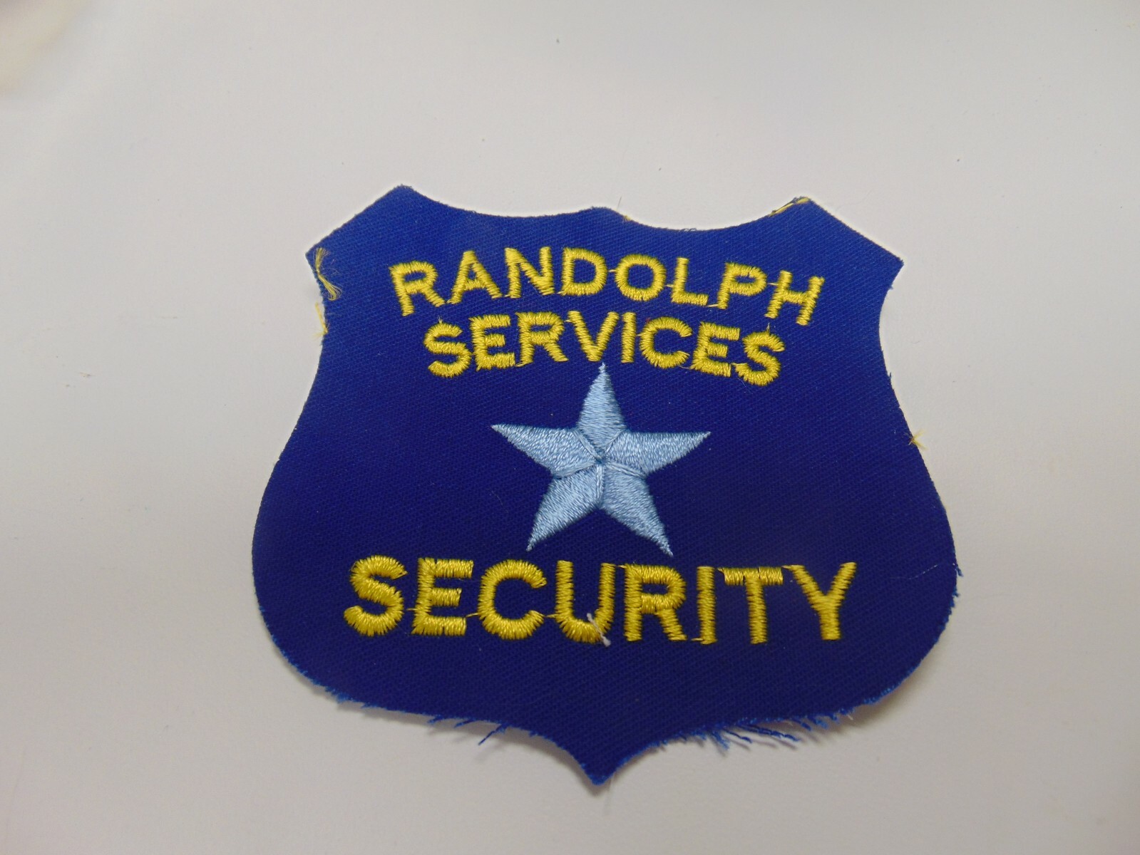 PATCH SEW ON RANDOLPH SECURITY SERVICES