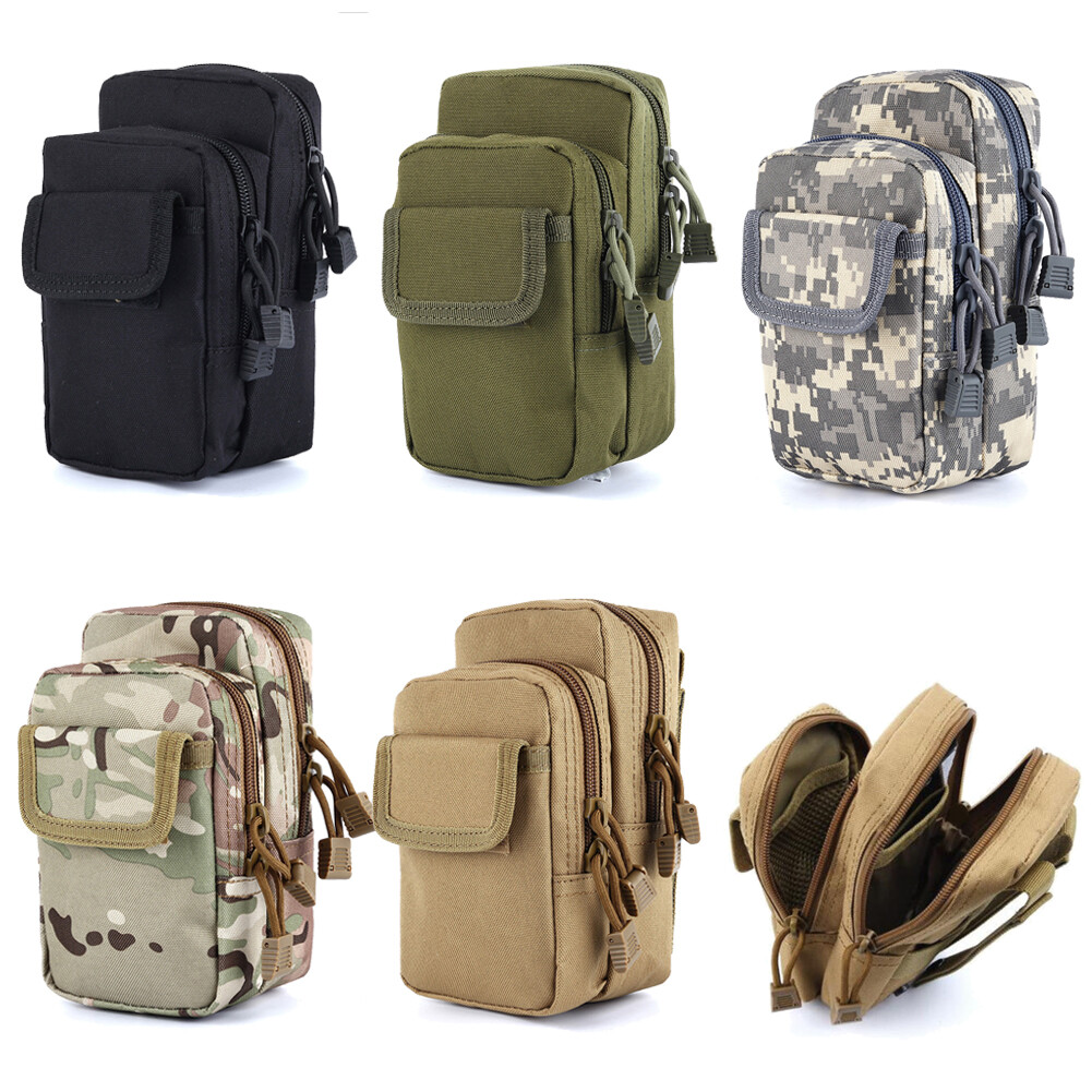 Tactical Outdoor Molle Camping Military Bag Waist Pack Cell Phone Utility Pouch