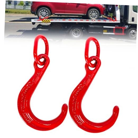 G70 J Hook Towing-Short Tow Hook on Coupling Link |5400 8 Inch Plastic spraying