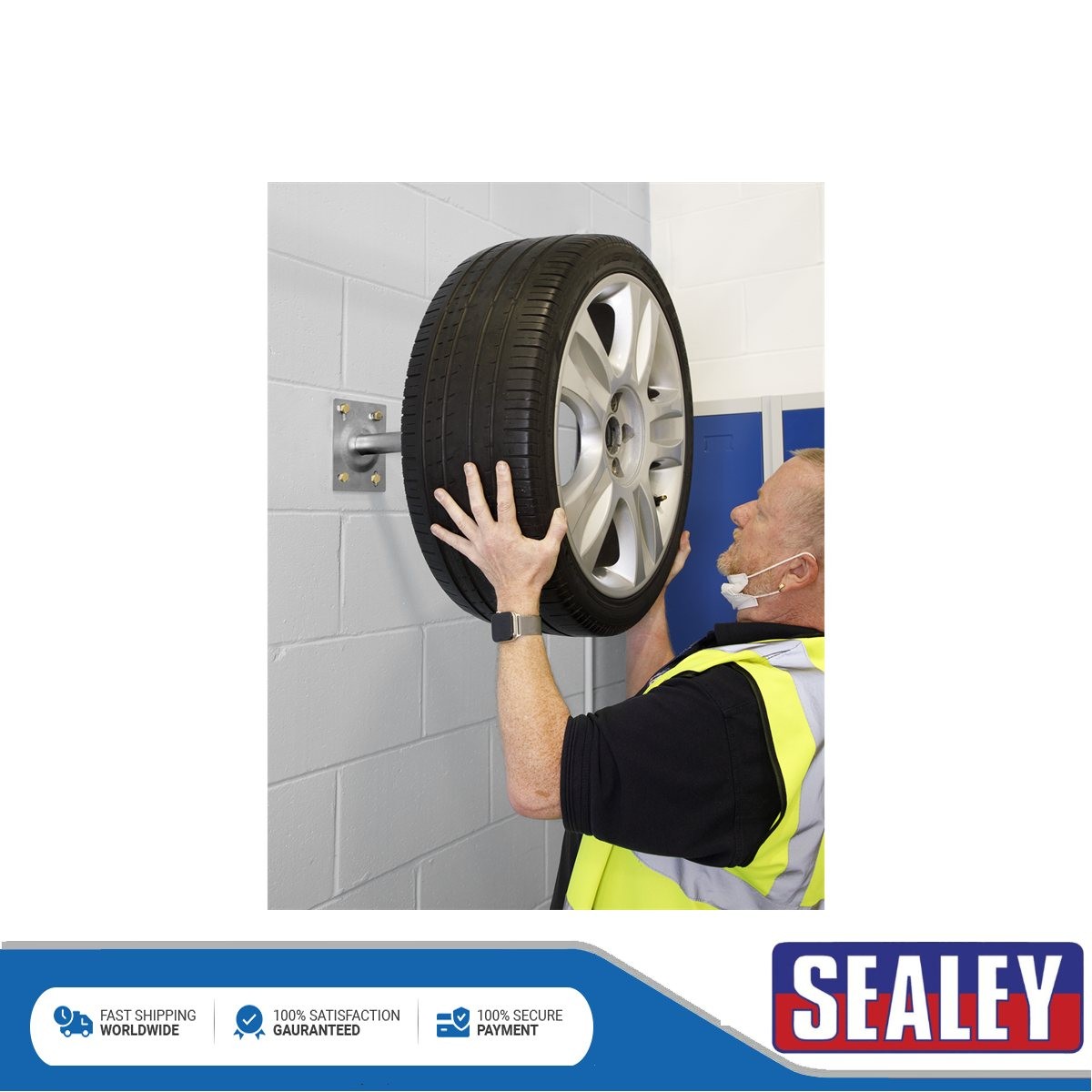 Sealey Wall Mounting Storage Hooks Set of 4 APWH