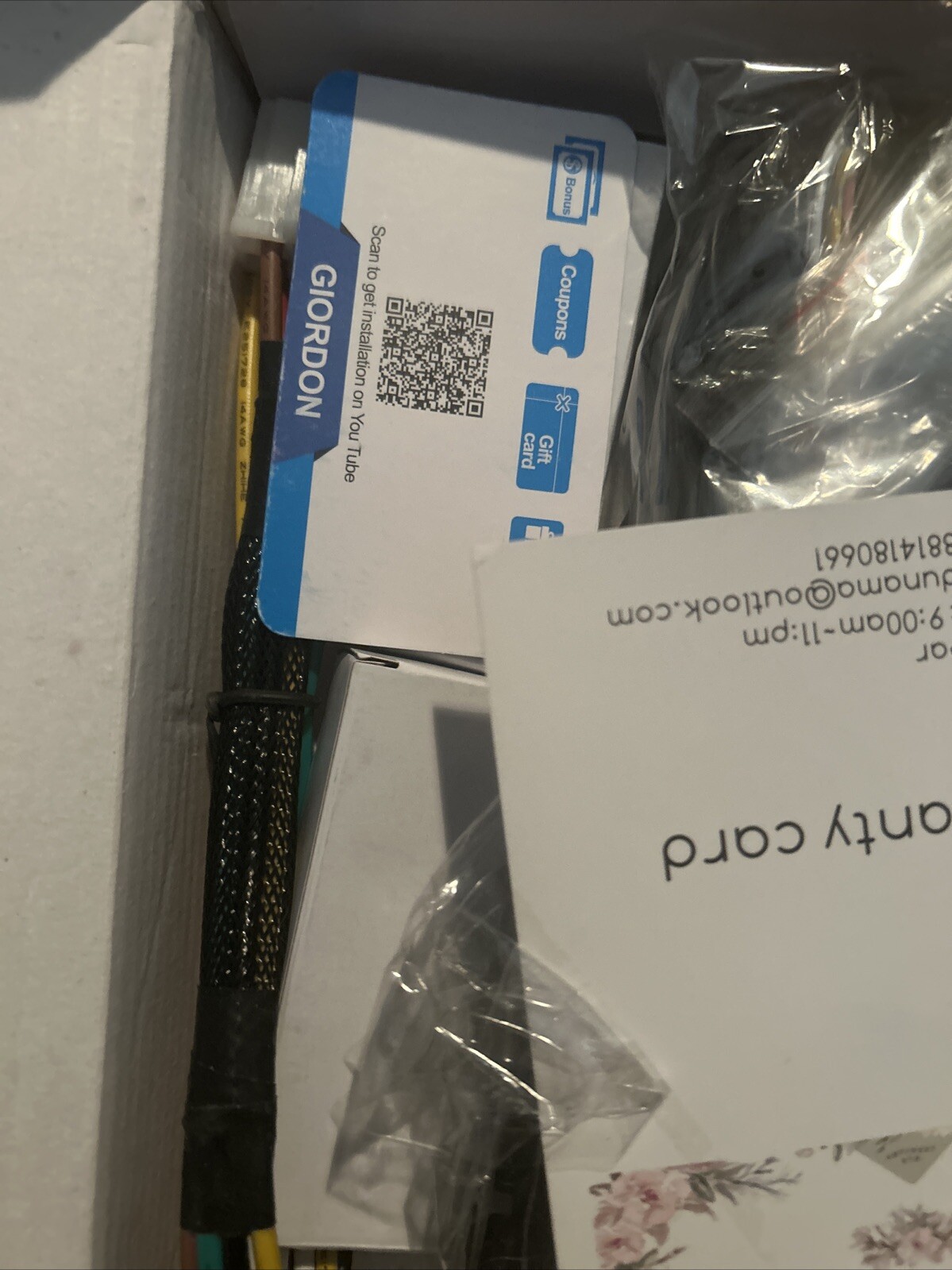 Giordon MP913 start keyless entry system! New in Box!