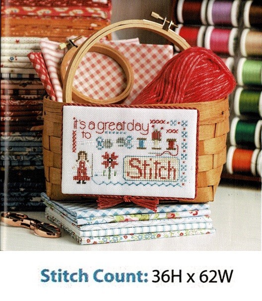 GREAT DAY CROSS STITCH  PATTERN ONLY    YD  SRQ