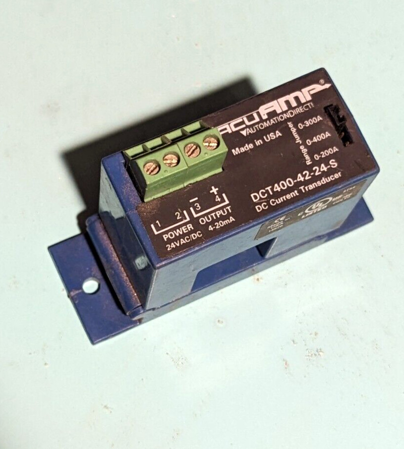 Automation Direct DCT400-42-24-S / DCT4004224S AcuAMP DC current transducer