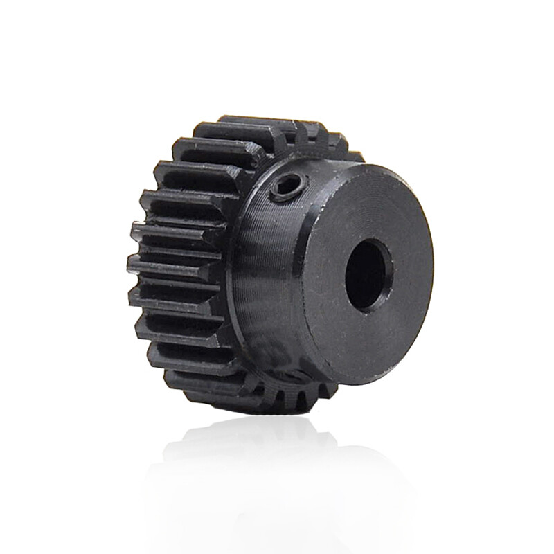 1 Mod Pinion Gear 10-150T Steel 4-20mm Pitch Gear 45# Steel Blackening