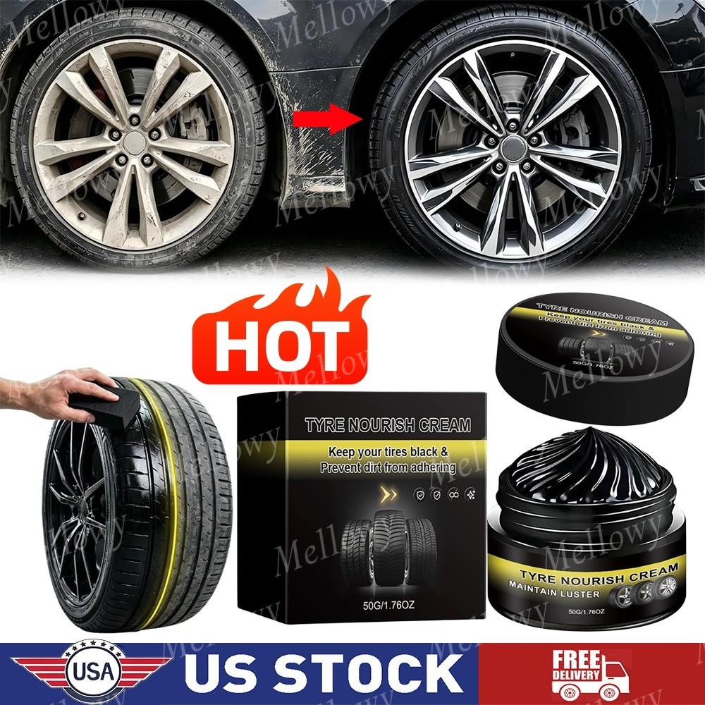 Tire Refurbishment Cream, UV Protection and Waterproof Coating 2026 new