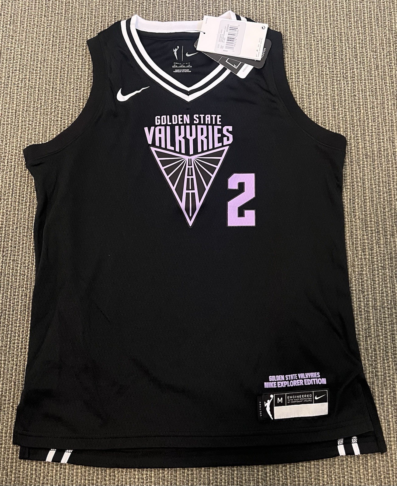Nike Golden State Valkyries Kaitlyn Chen Youth Jersey Size M 10/12