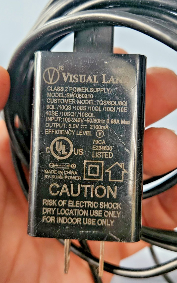 Visual Land Class 2 Power Supply Model SW 050210
