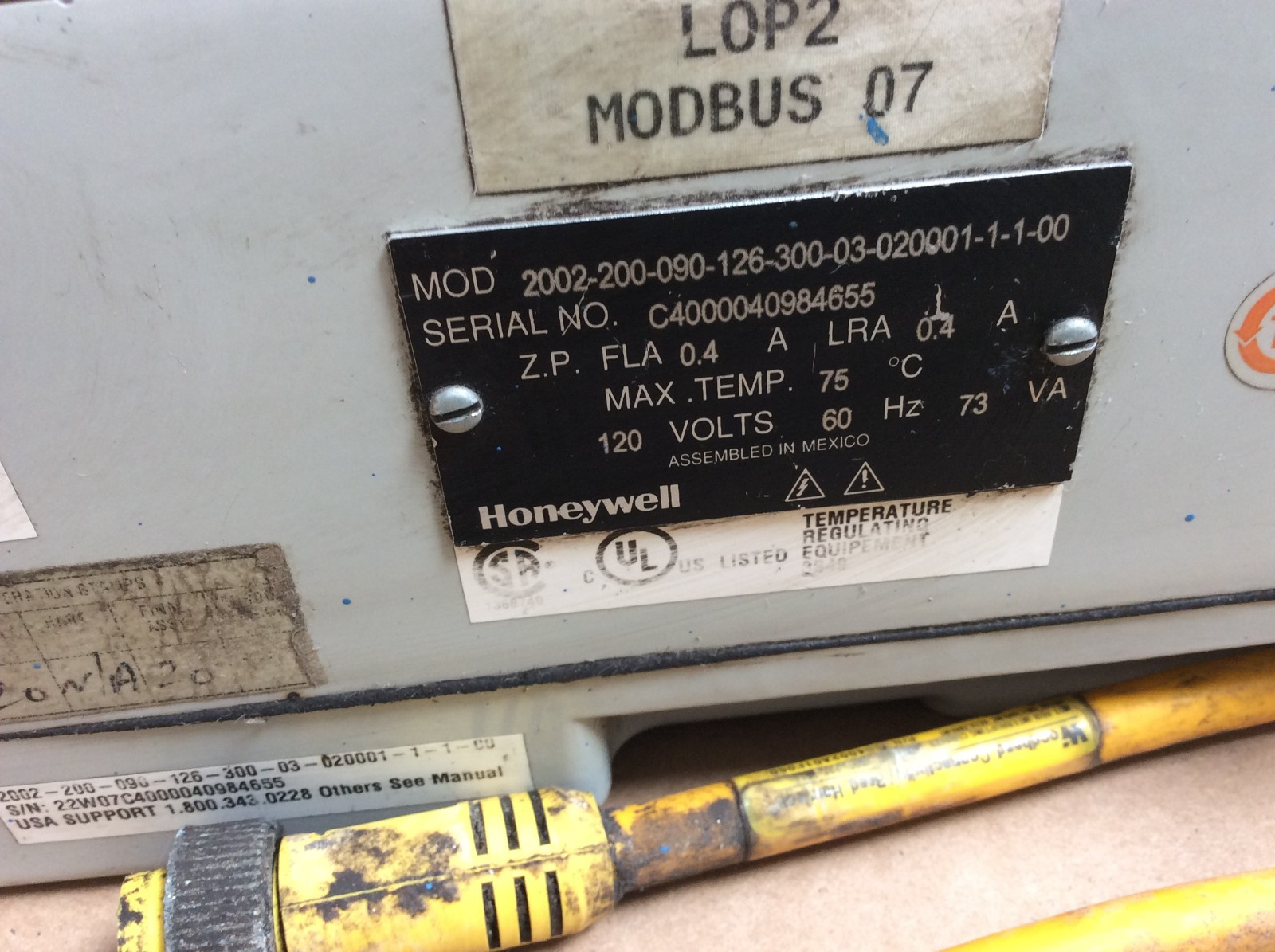 HONEYWELL HERCULINE 2000 ACTUATOR