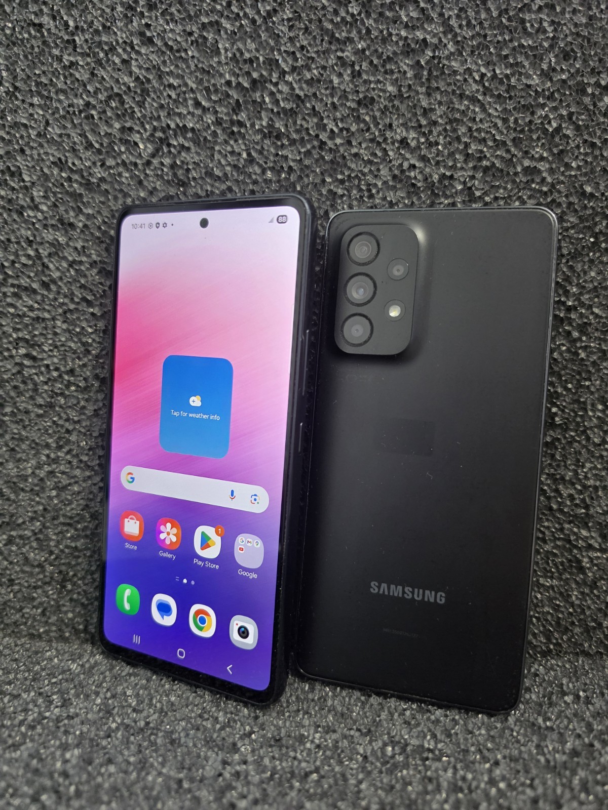 Samsung Galaxy A53 5G SM A536U 128GB   Awesome Black Unlocked - Excelent