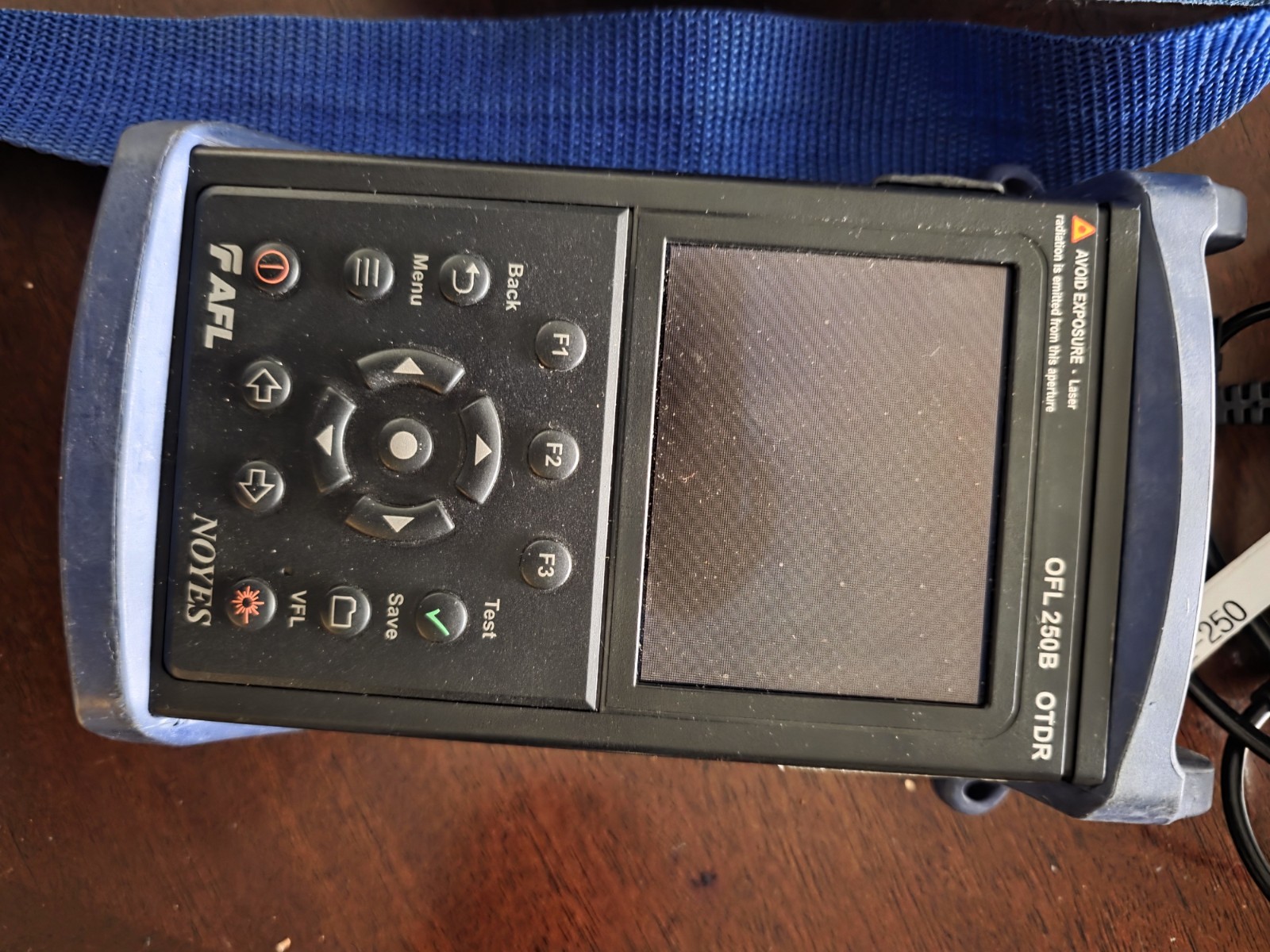 AFL Noyes OFL250B FlexTester Handheld Single-mode OTDR 1550nm SC FC