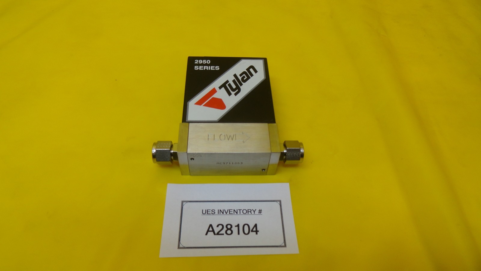 Tylan FC-2950MEP5 Mass Flow Controller MFC 2950 Series 200 SCCM Cl2 Used Working