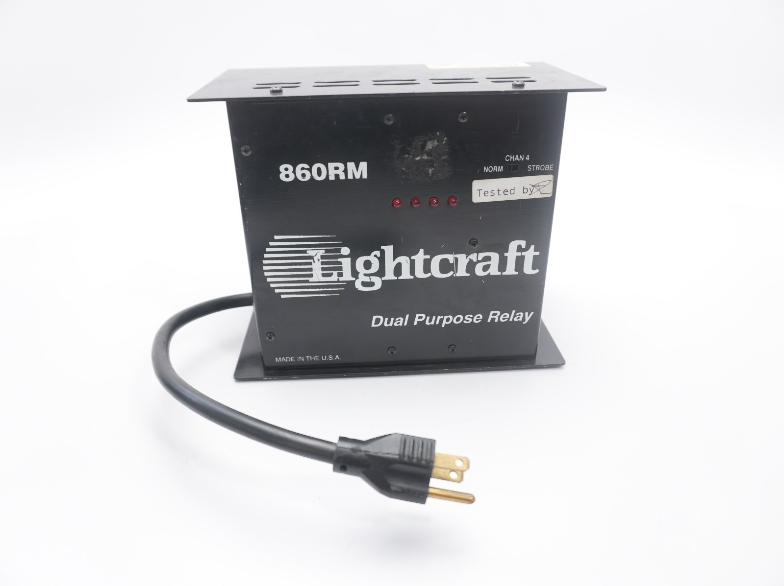 The American DJ LIGHTCRAFT 860RM Dual Purpose Relay Lights Lighting Concert Club