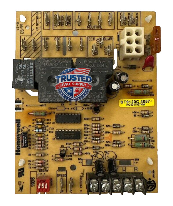 ST9120C4057 w/ NEW MOUNTING PEGS ST9120C 4057 Furnace Control Board HQ1011927HW