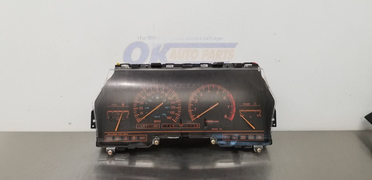 1985 NISSAN 300ZX 3.0L TURBO MT ANALOG SPEEDOMETER INSTRUMENT GAUGE CLUSTER