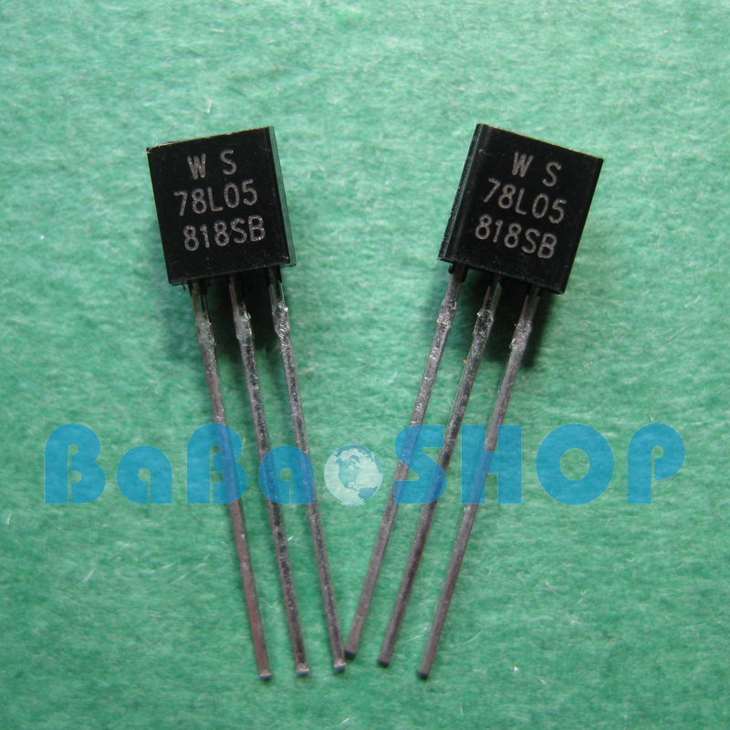 20pcs 78L05 L78L05 Positive-Voltage Regulators 5V 100mA TO-92 Brand New