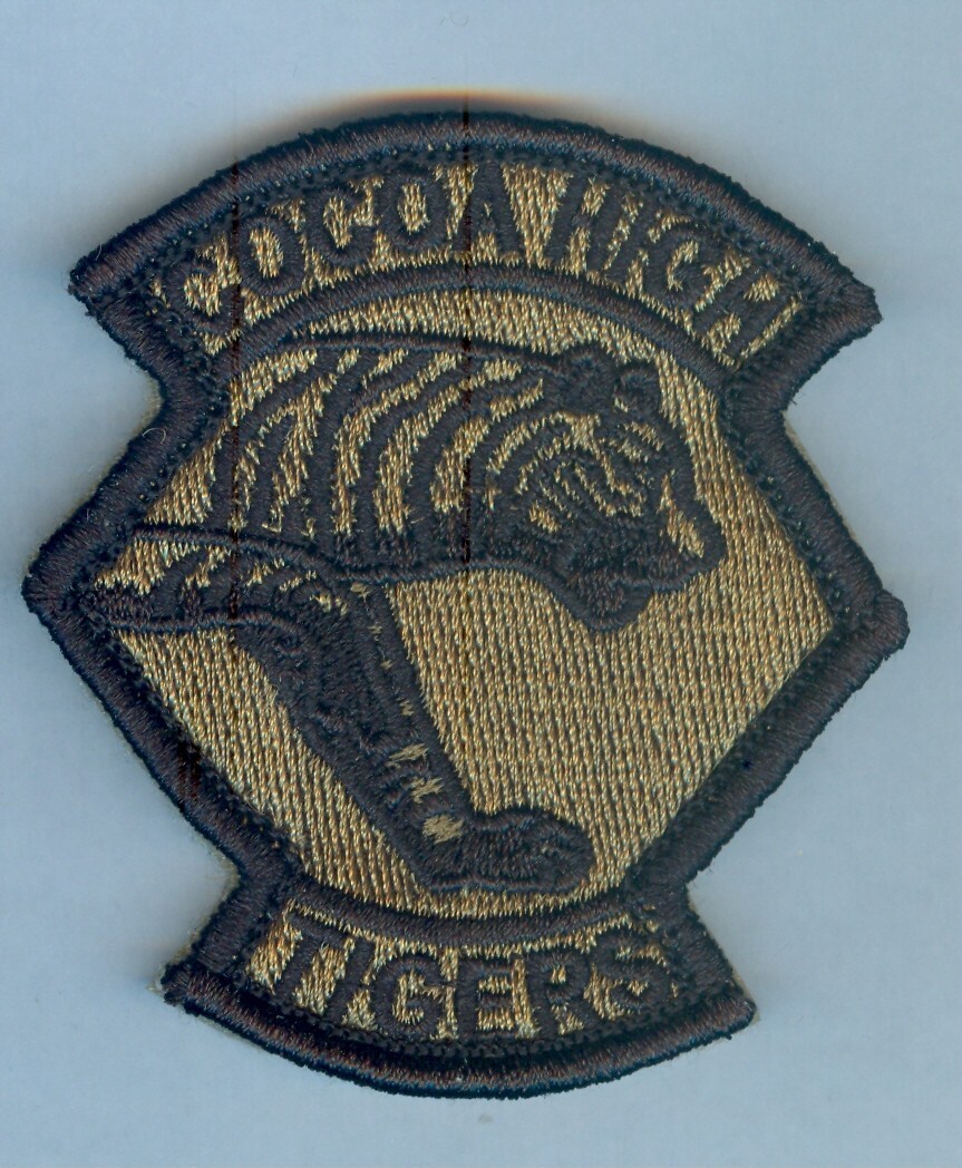 ARMY JROTC SSI - COCOA HIGH SCHOOL TIGERS (MULTICAM PATTERN)