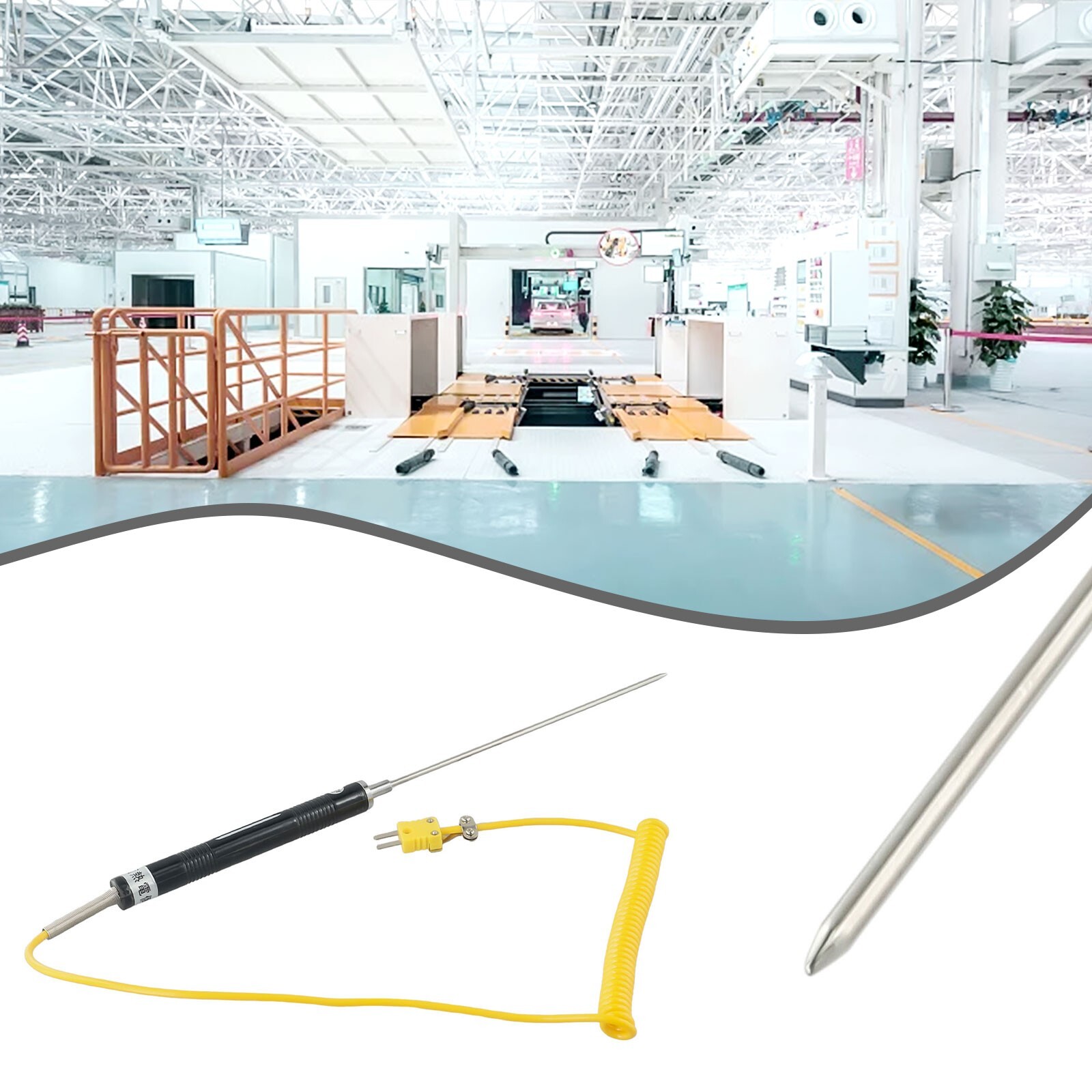 1 X K Type Thermocouple Temperature Probe Sensor For Thermometer 81531