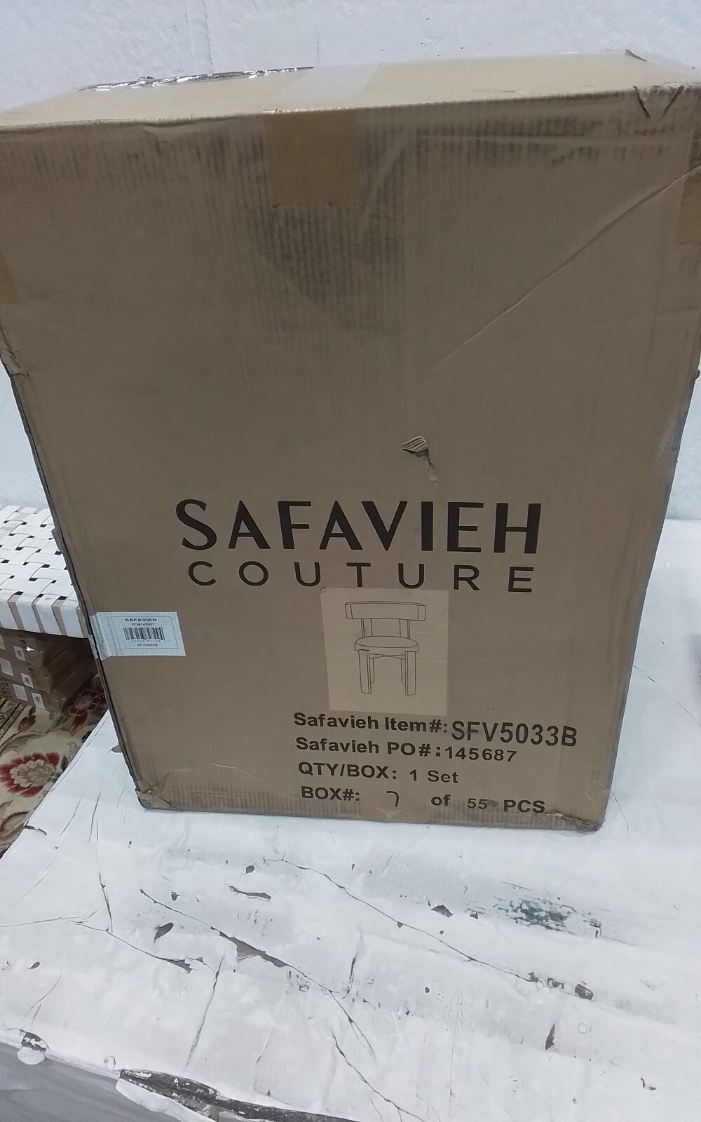 Safavieh SARALISA WOOD DINING CHAIR, Reduced Price 2172752449 SFV5033B