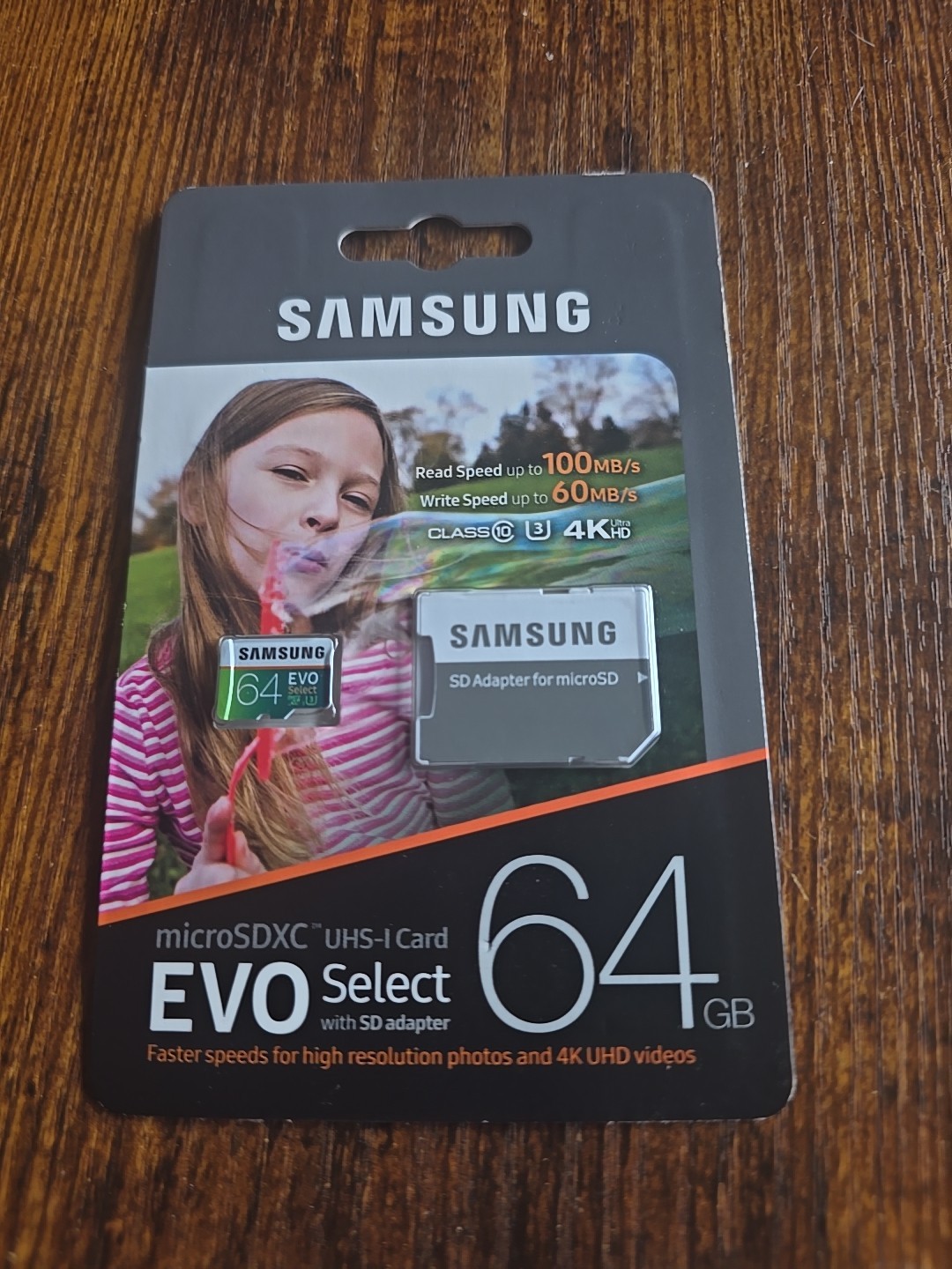 Samsung microSDXC UHS-I Card (64gb) MB-ME64G) (NEW)