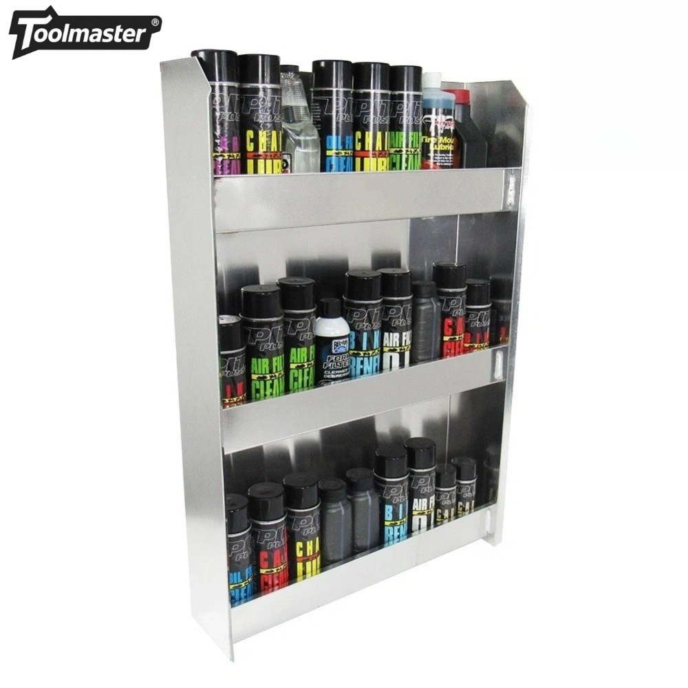 Aluminum Oil Storage Cabinet Shelf Holder Trailer Organizer For Garage Shop