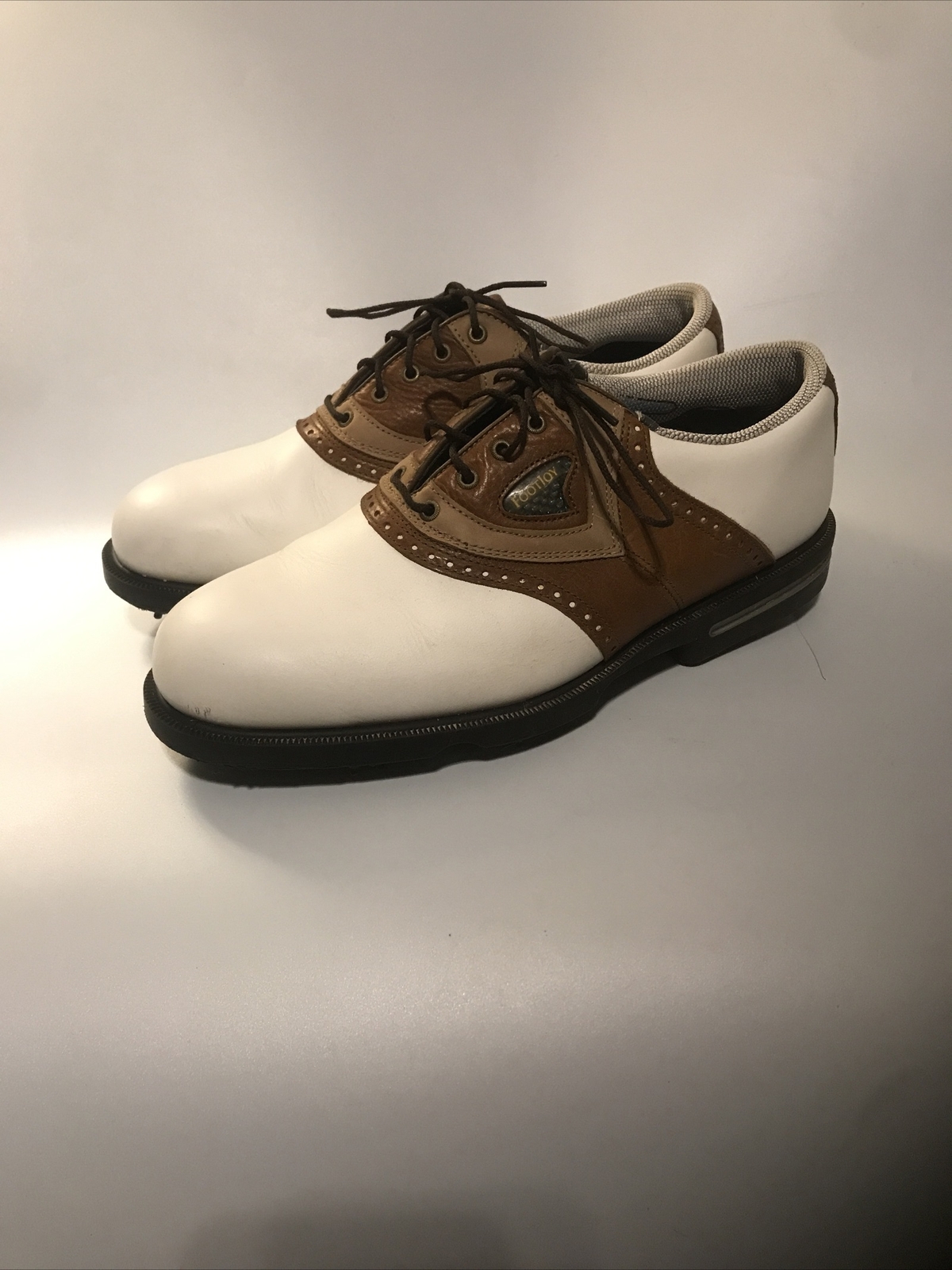 Footjoy Gel Fusion Golf Shoes Men's Fit-Bed Dryz Leather 59880 Size 8.5