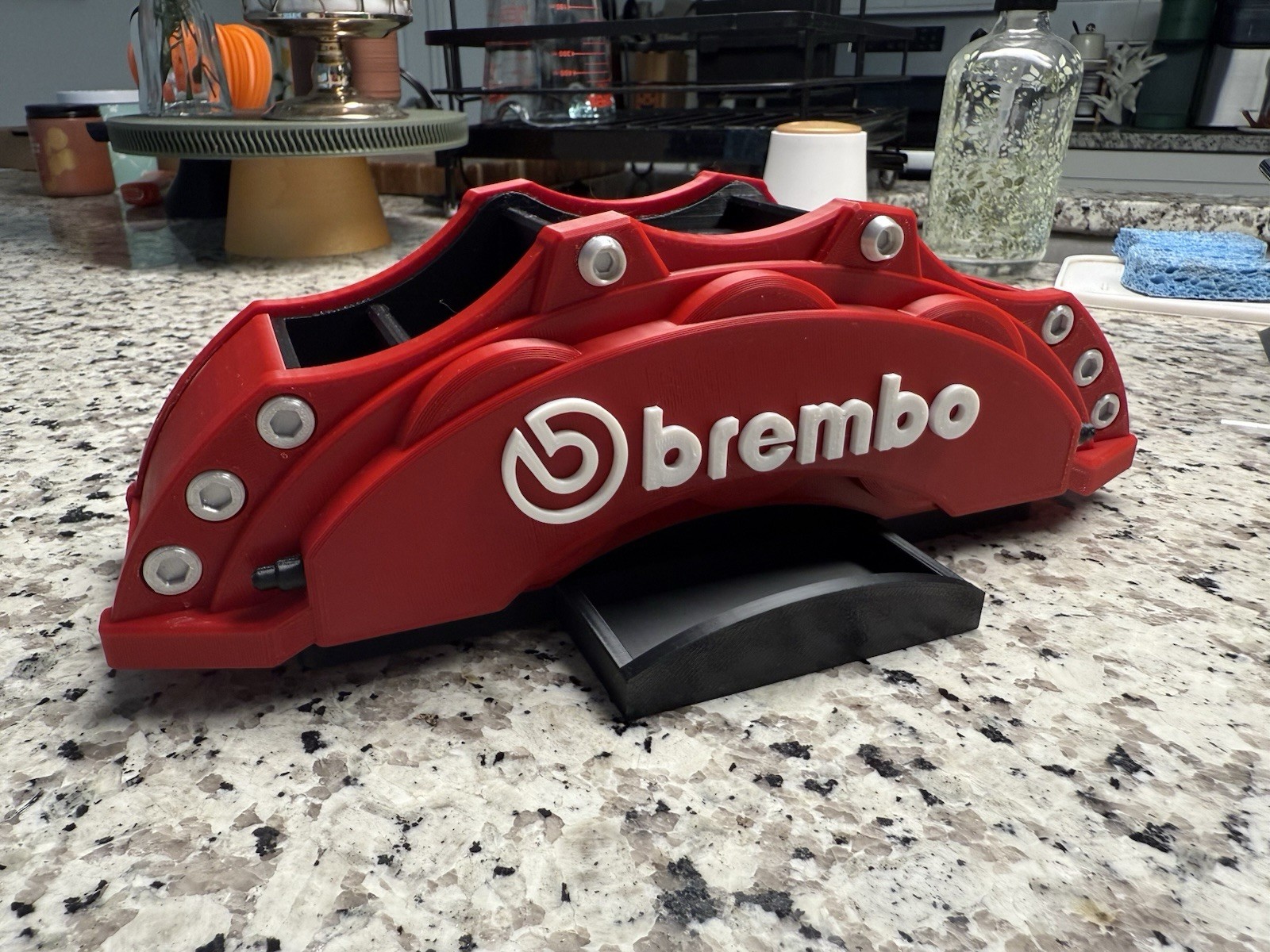 Custom Brembo Desk Organize Holder Novelty Set For Garage - ANY COLOR
