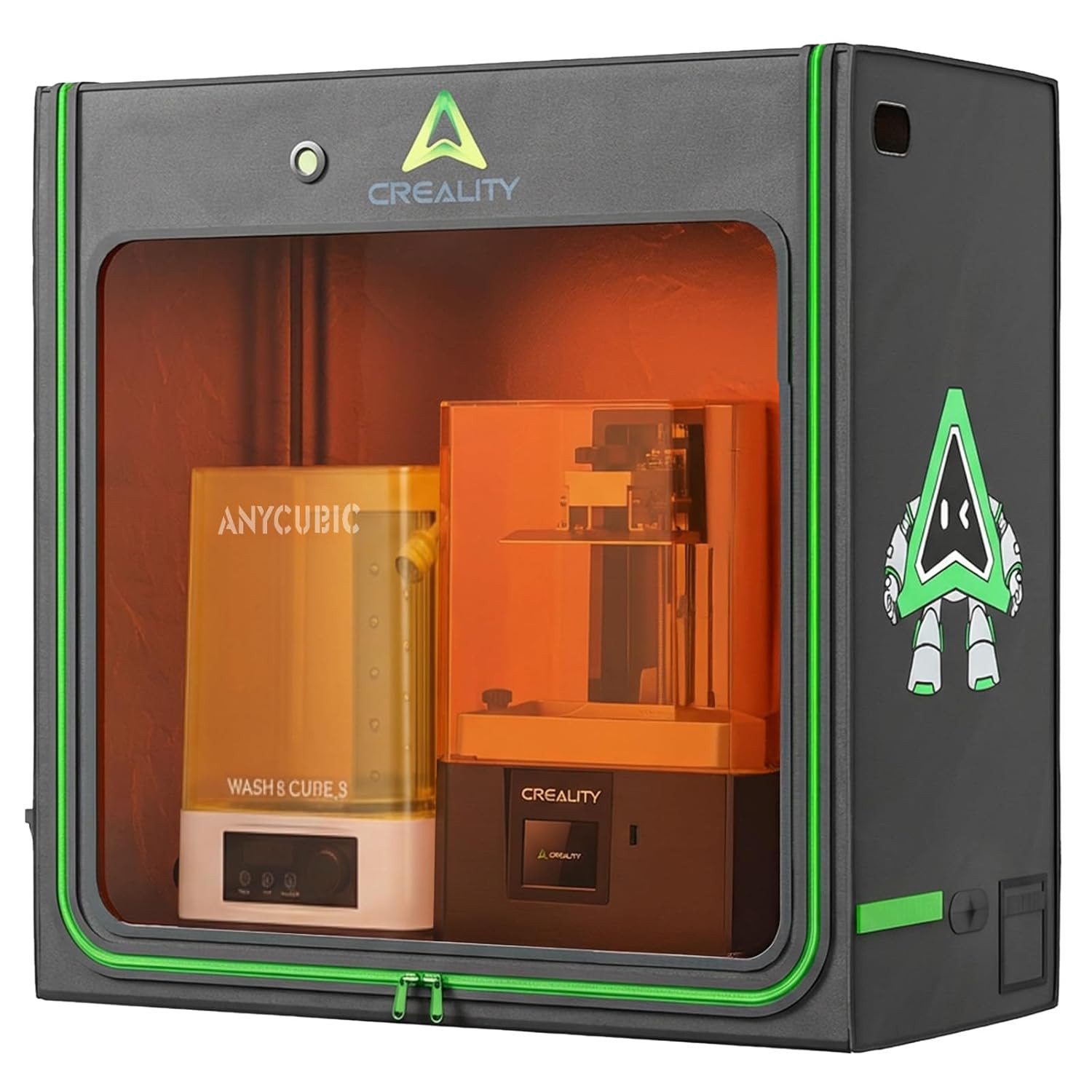 Official Resin 3D Printer Enclosure with Fan Interface, 1000X500X1000Mm Extra La