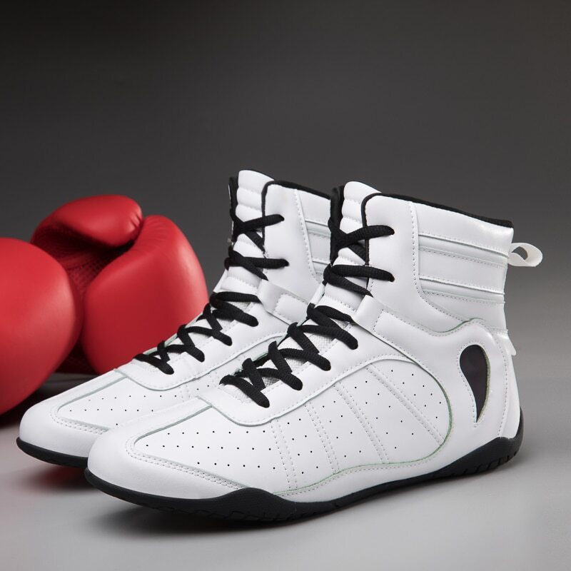 Professional High-top Wrestling Shoes Boxing Fighting Boots Wearable Sneakers