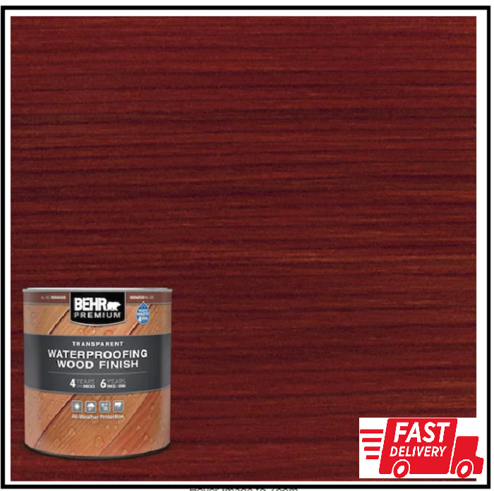 1 Qt. #T-330 Redwood Transparent Waterproofing Exterior Wood Finish