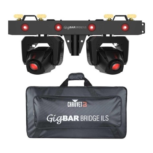 Chauvet DJ GigBAR Bridge ILS | 2-in-1 Moving Head & Wash Bar | ILS + Wireless