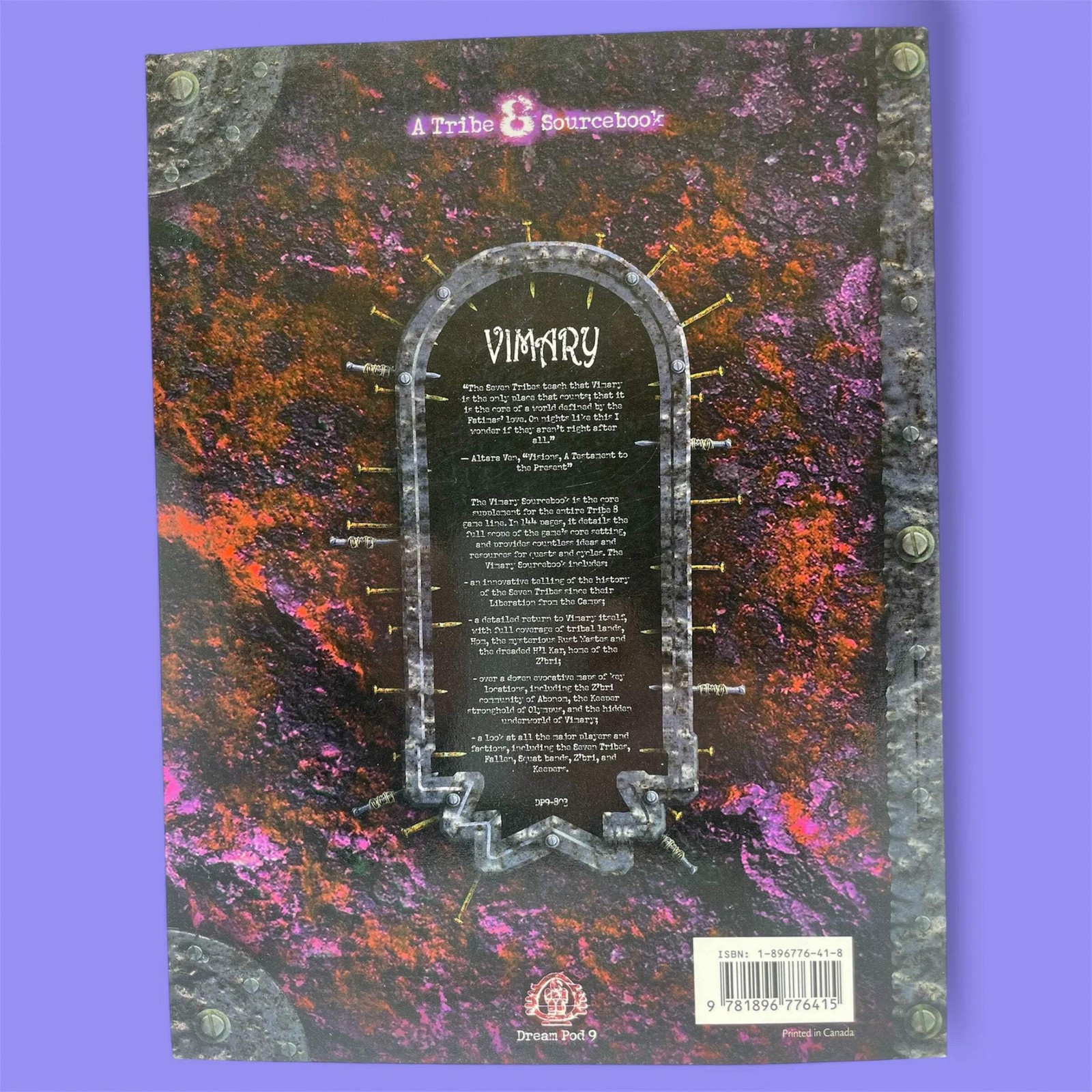 Vimary A Tribe 8 Sourcebook Dream Pod 9