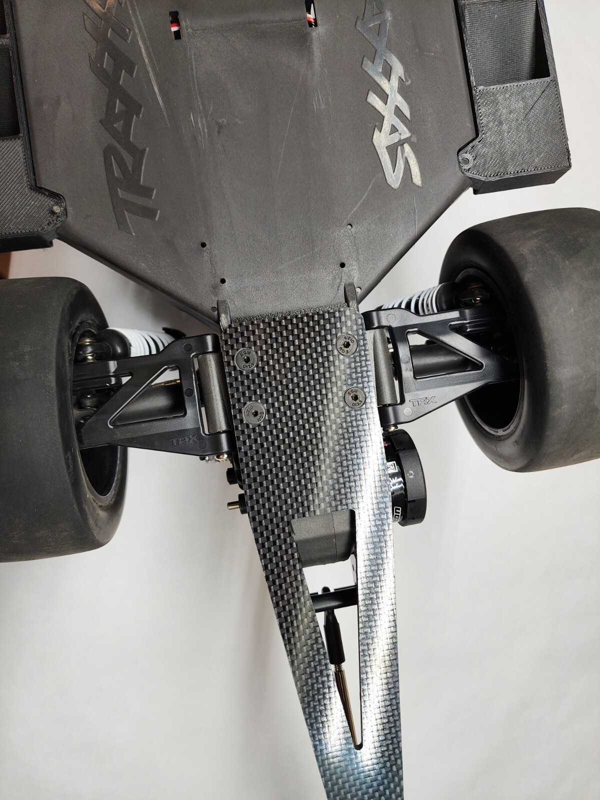 Traxxas Drag Slash Carbon Fiber Wheelie Bar "FAT MAX" w/Carbon Fiber Rod