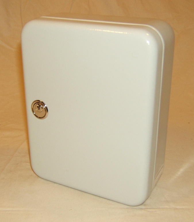 Burg Wachter Key Cabinet 8-in x 6 3/8-in x 3-in 24 Keys German Made CS15
