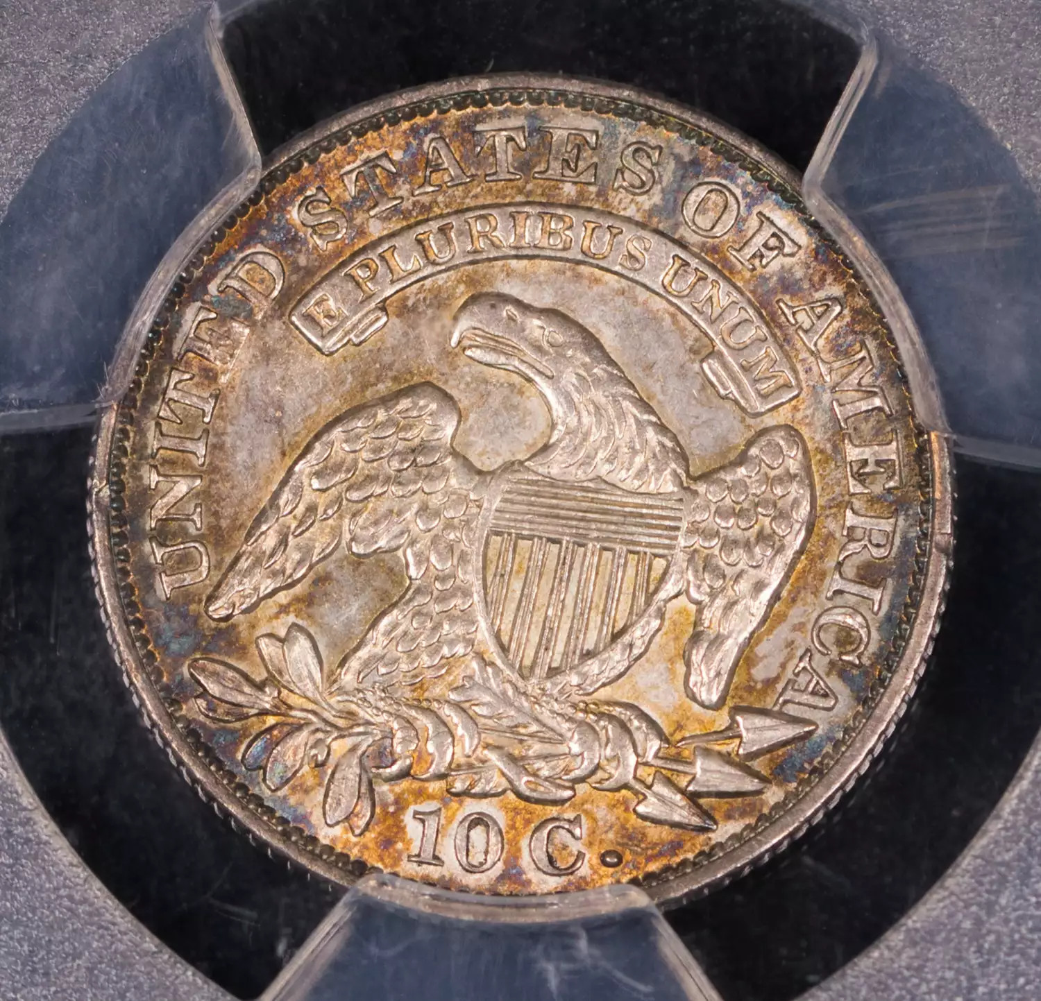 1829 P Capped Bust Dimes PCGS MS-63 Medium 10C