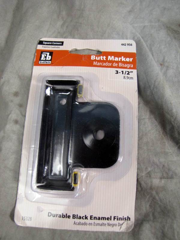 Everbilt Square Corners Butt Marker 3-1/2" 15328 442956 NEW